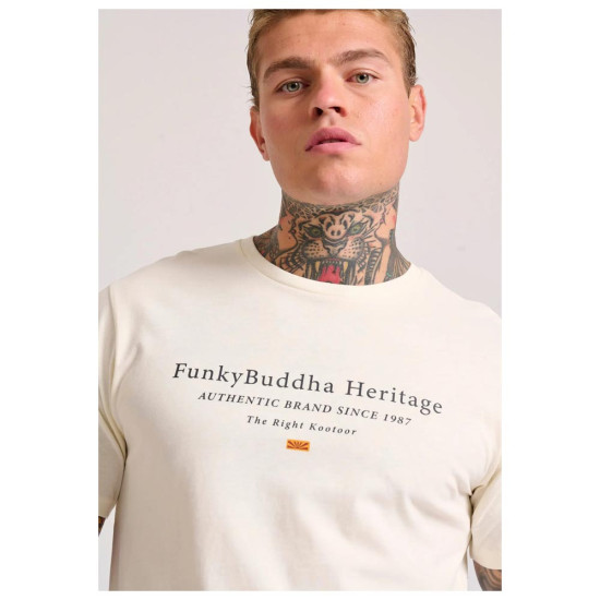 Funky Buddha Ανδρική κοντομάνικη μπλούζα